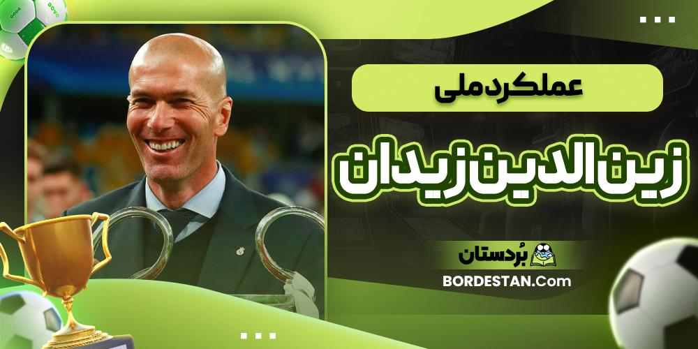 عملکرد ملی زین الدین زیدان